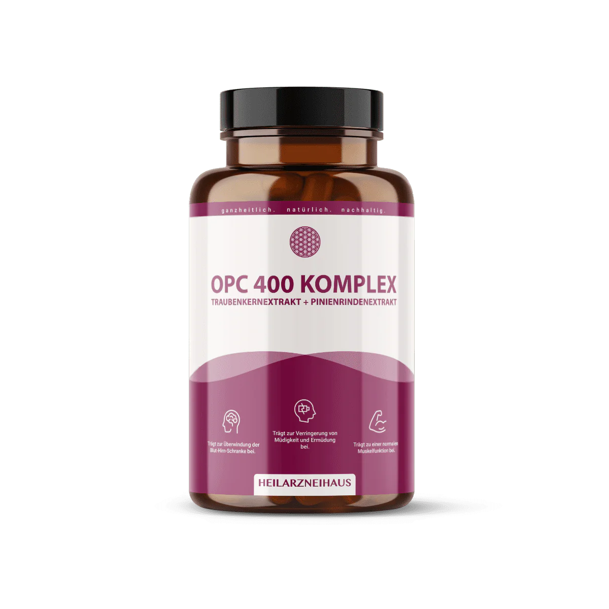 OPC Traubenkernextrakt + Vitamin C Kapseln: Pinienrindenextrakt